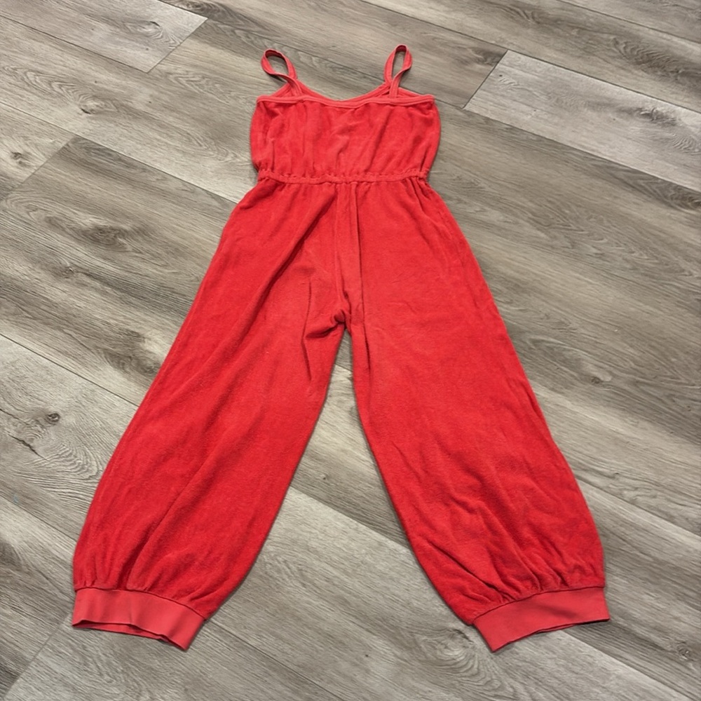 Suzi Kondi red terry Jumpsuit - Picture 8 of 8